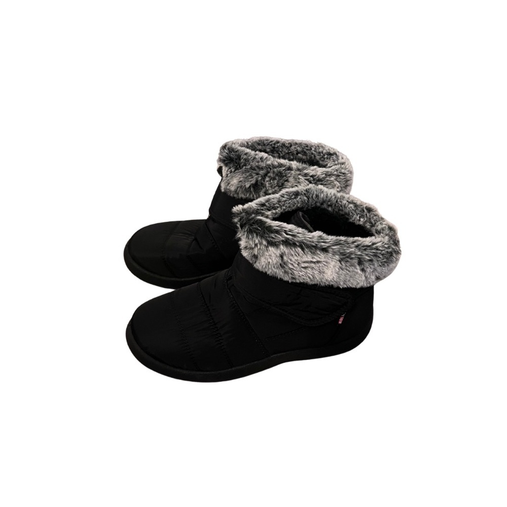 Stylish Black and Gray Ankle Boots 8.5